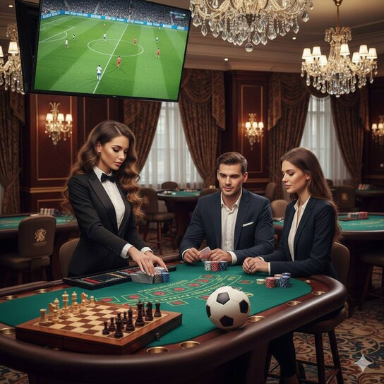 棋牌室加盟品牌形象图